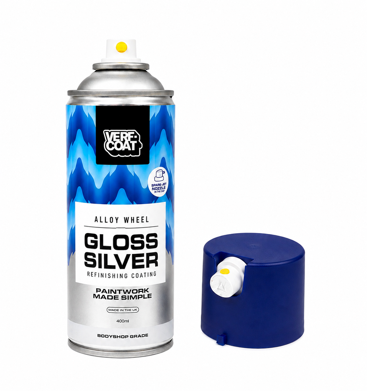 Gloss Silver Alloy Wheel Spray - 400ml