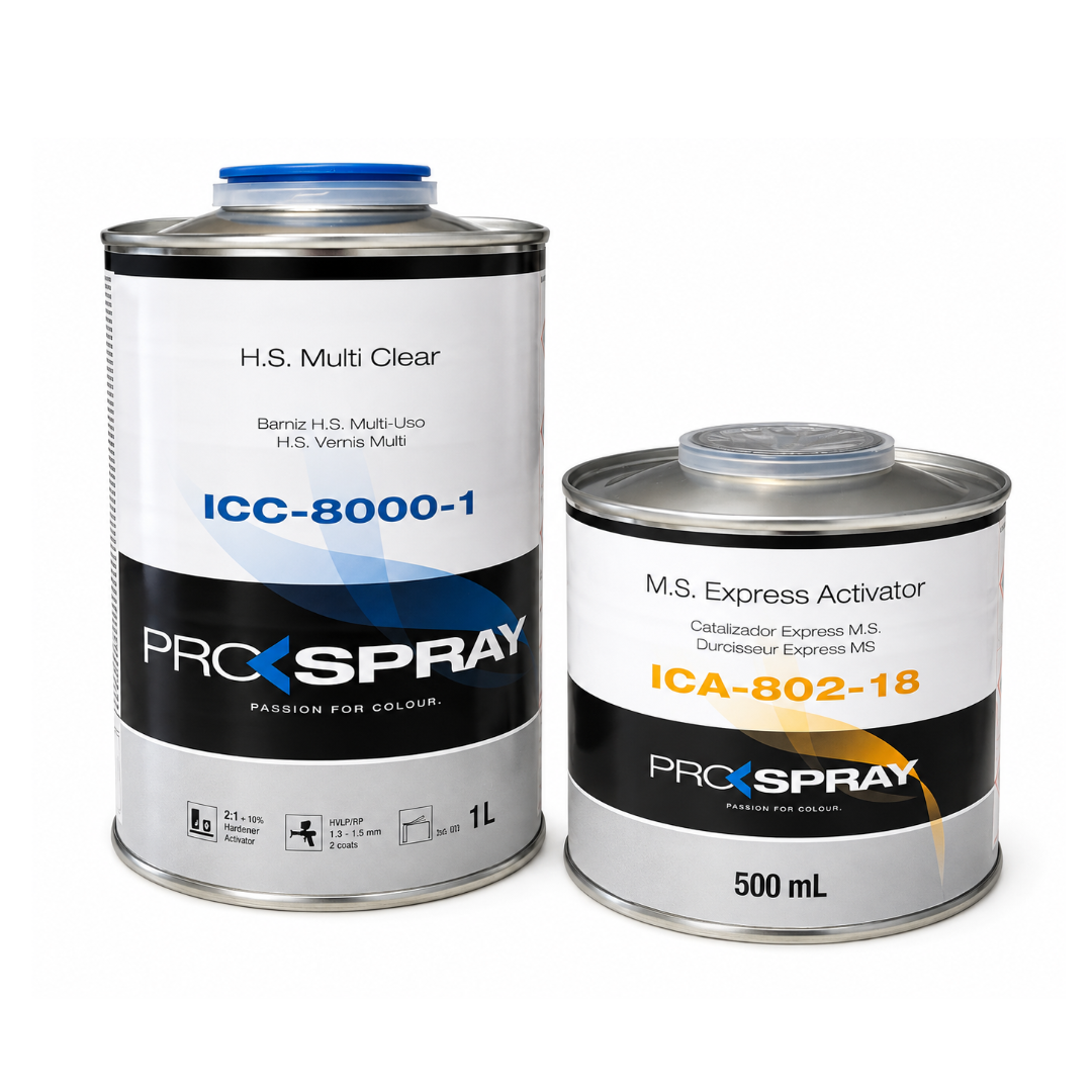 Prospray 2K Clearcoat Kit - 1 Litre