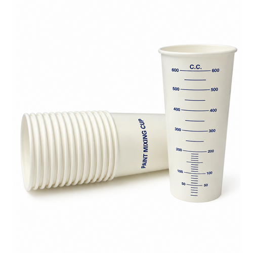 600ml Paint Mixing Cups - Pack of 50