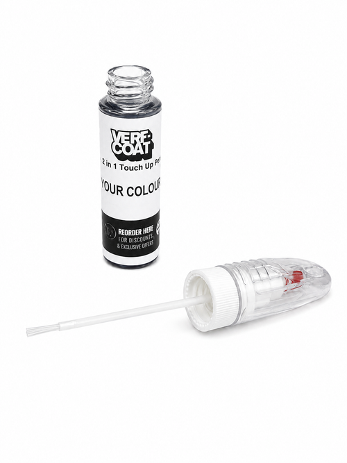 2-in-1 Car Touch Up Paint Pen – Colour Matched by Registration Number – Scratch & Stone Chip Repair
